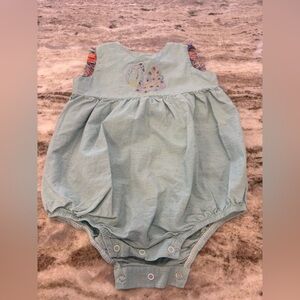 Dondolo peacock bubble romper 24 months